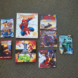 Lot of 8 Step Into Reading Level 2 3 Books My First - I Can Read Marvel Heroes